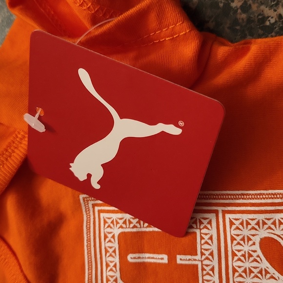NWT Puma orange onesie/bodysuit - Picture 5 of 5